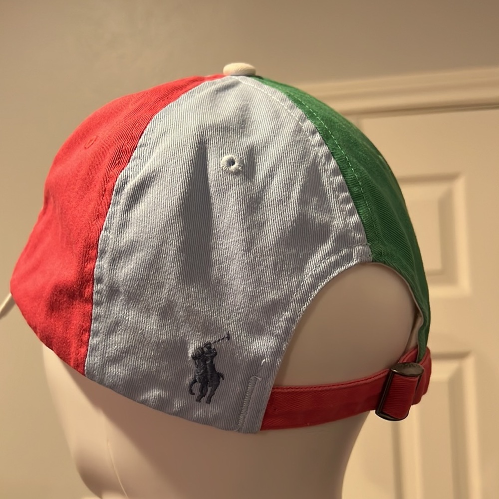 POLO RALPH LAUREN Men`s Color-Blocked Chino Ball Cap - Picture 6 of 10